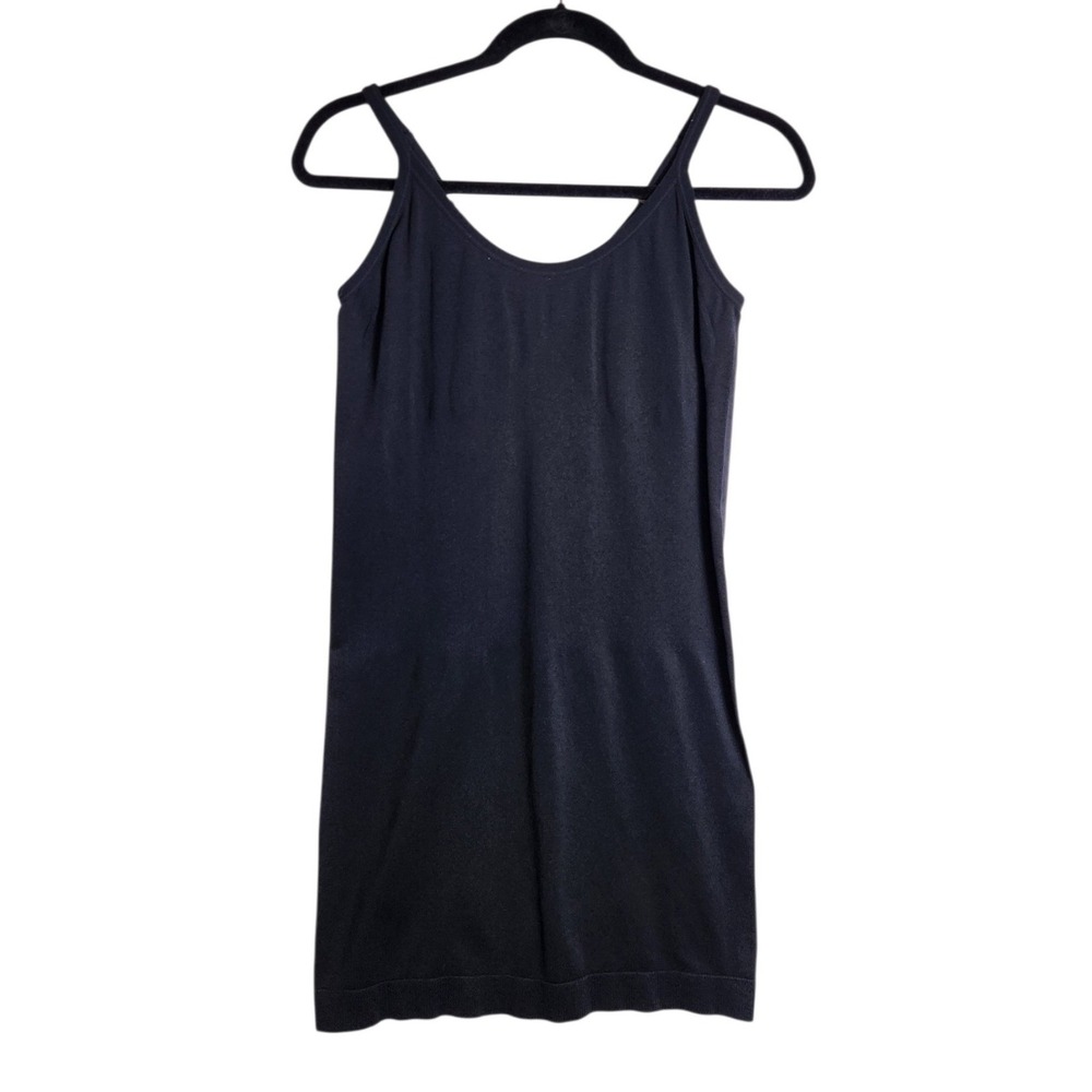 Torrid Curve Black Seamless Slip Dress Adjustable Straps Size 1 1X